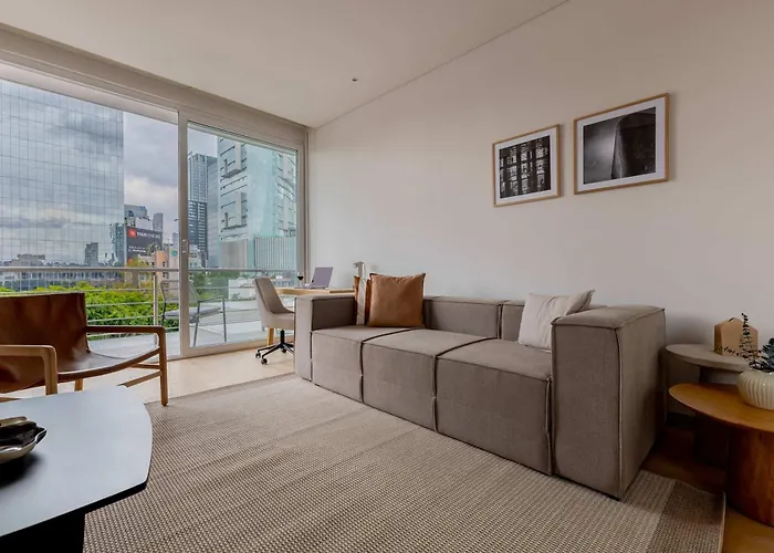 Apartamento 507 Capitalia Modern 1br With Rooftop Jacuzzi And Gym México DF