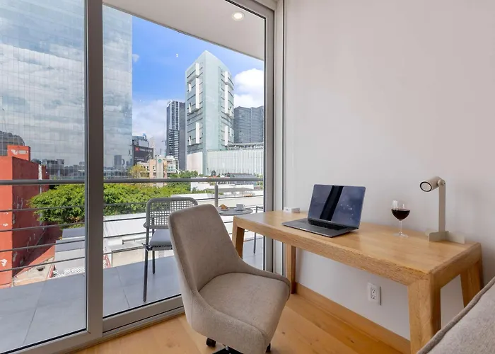 507 Capitalia Modern 1br With Rooftop Jacuzzi And Gym Apartamento