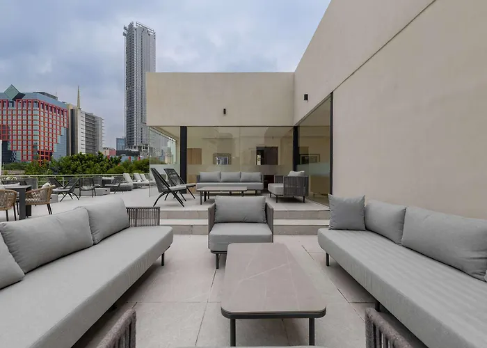 507 Capitalia Modern 1br With Rooftop Jacuzzi And Gym *